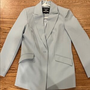 Guess Women's Sky Blue Suit Jacket